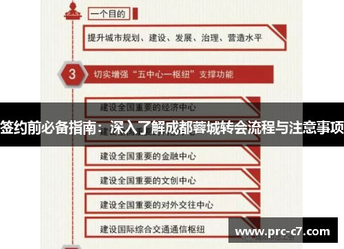 签约前必备指南:深入了解成都蓉城转会流程与注意事项 签约前必备指南:深入了解成都蓉城转会流程与注意事项