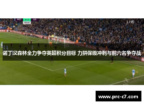 诺丁汉森林全力争夺英超积分目标 力拼保级冲刺与前六名争夺战